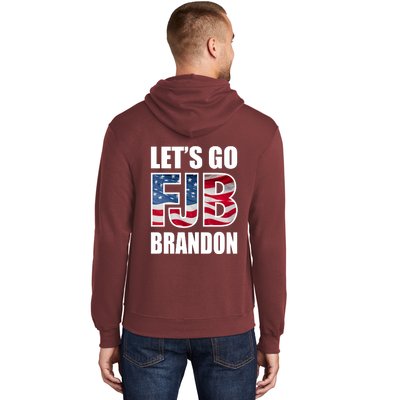 Let's Go Brandon FJB Flag Image Kitchenware Hoodie