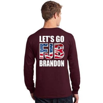 Let's Go Brandon FJB Flag Image Kitchenware Tall Long Sleeve T-Shirt