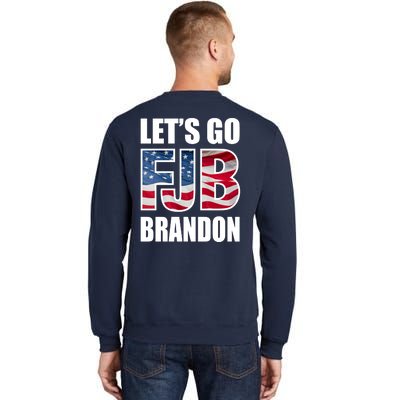 Let's Go Brandon FJB Flag Image Kitchenware Sweatshirt