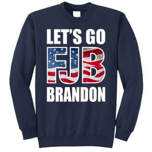 Let's Go Brandon FJB Flag Image Kitchenware Sweatshirt