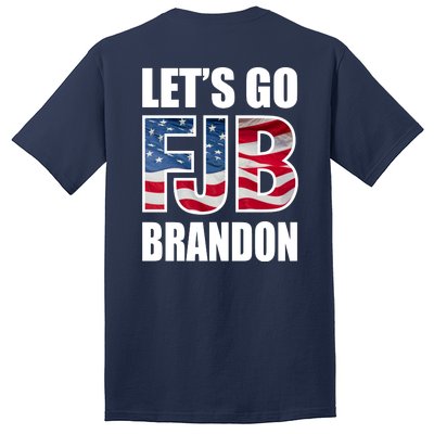 Let's Go Brandon FJB Flag Image Kitchenware Tall T-Shirt