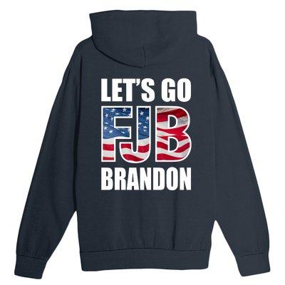 Let's Go Brandon FJB Flag Image Kitchenware Urban Pullover Hoodie