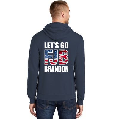 Let's Go Brandon FJB Flag Image Kitchenware Tall Hoodie