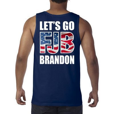 Let's Go Brandon FJB Flag Image Kitchenware Tank Top