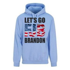 Let's Go Brandon FJB Flag Image Kitchenware Unisex Surf Hoodie