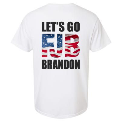 Let's Go Brandon FJB Flag Image Kitchenware Garment-Dyed Heavyweight T-Shirt