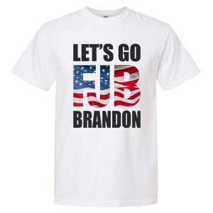 Let's Go Brandon FJB Flag Image Kitchenware Garment-Dyed Heavyweight T-Shirt