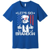 LetS Go Brandon Pro Trump 2024 Flag Anti Joe Biden Gift Premium T-Shirt