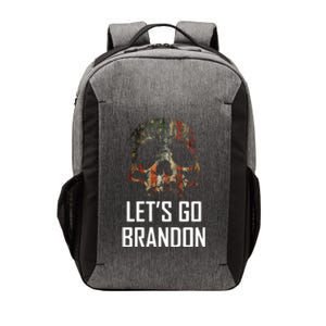 Let's Go Brandon American Grunge Skull Vector Backpack