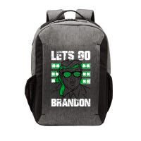 Lets Go Brandon St Patrick's Day Trump Beer America Flag Vector Backpack