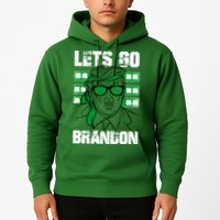 Lets Go Brandon St Patrick's Day Trump Beer America Flag Hoodie
