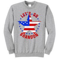 Lets Go Brandon LGB FBJ USA Star Flag Sweatshirt