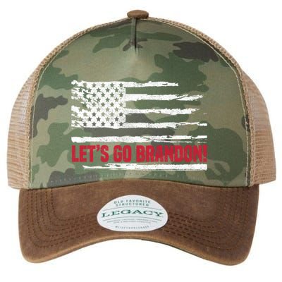 LetS Go Brandon Joe Biden Chant Impeach Biden Usa Flag Meaningful Gift Legacy Tie Dye Trucker Hat