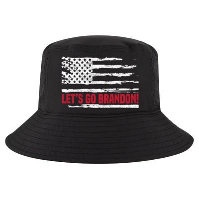 LetS Go Brandon Joe Biden Chant Impeach Biden Usa Flag Meaningful Gift Cool Comfort Performance Bucket Hat