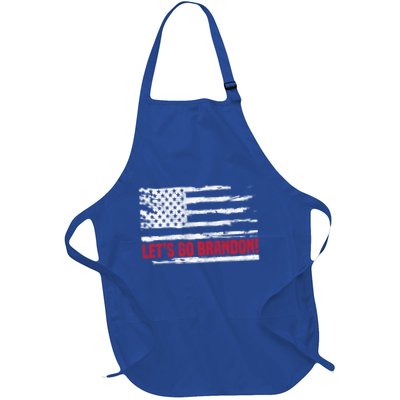LetS Go Brandon Joe Biden Chant Impeach Biden Usa Flag Meaningful Gift Apron