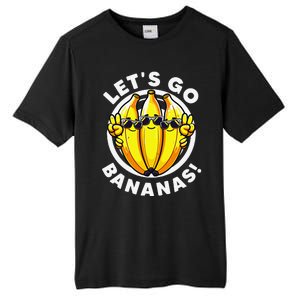 Lets Go Bananas Cute Yellow Banana Lover Fruit Funny Bananas Tall Fusion ChromaSoft Performance T-Shirt