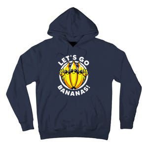 Lets Go Bananas Cute Yellow Banana Lover Fruit Funny Bananas Tall Hoodie