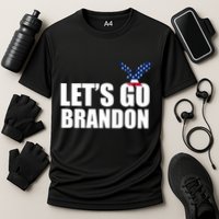 Let's Go Brandon American Bald Eagle Performance Shirt