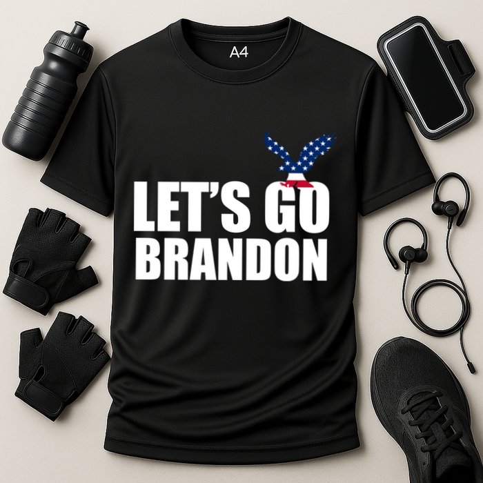 Let's Go Brandon American Bald Eagle Performance Shirt