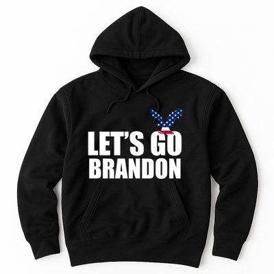 Let's Go Brandon American Bald Eagle Hoodie