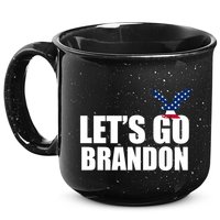 Let's Go Brandon American Bald Eagle 15oz Campfire Ceramic Mug
