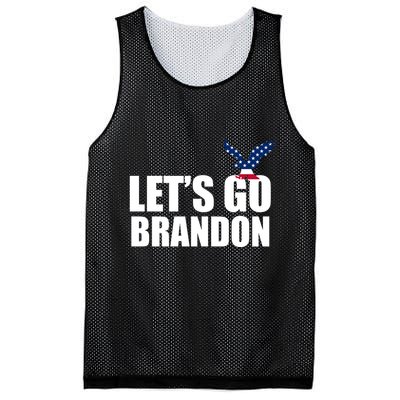 Let's Go Brandon American Bald Eagle Mesh Reversible Basketball Jersey Tank