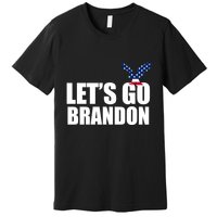 Let's Go Brandon American Bald Eagle Premium T-Shirt