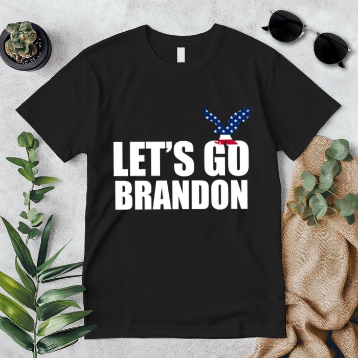 Let's Go Brandon American Bald Eagle Premium T-Shirt