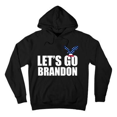 Let's Go Brandon American Bald Eagle Tall Hoodie