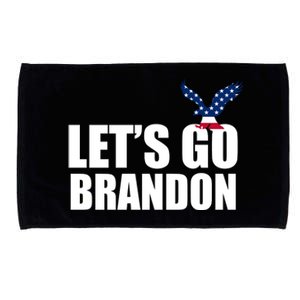 Let's Go Brandon American Bald Eagle Microfiber Hand Towel