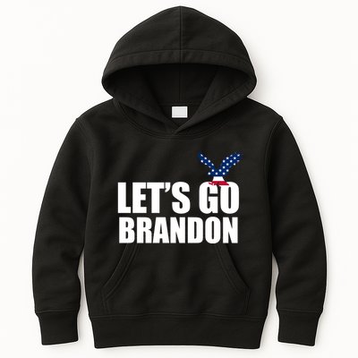 Let's Go Brandon American Bald Eagle Kids Hoodie