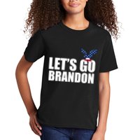 Let's Go Brandon American Bald Eagle Kids T-Shirt