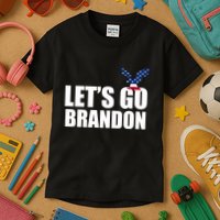 Let's Go Brandon American Bald Eagle Kids T-Shirt