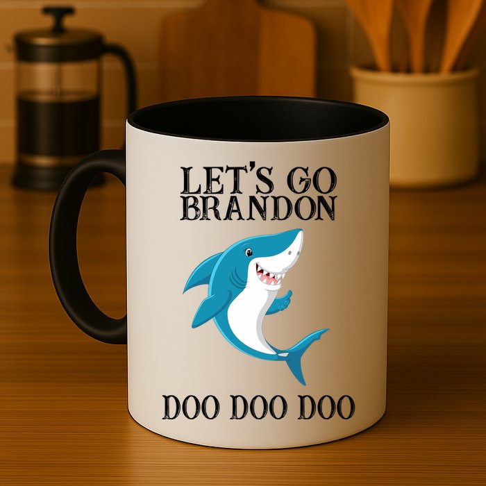 Let's Go Brandon Doo Doo Doo Mug