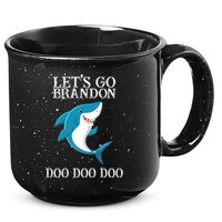 Let's Go Brandon Doo Doo Doo 15oz Campfire Ceramic Mug