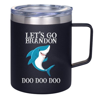 Let's Go Brandon Doo Doo Doo 12oz Stainless Steel Coffee Mug