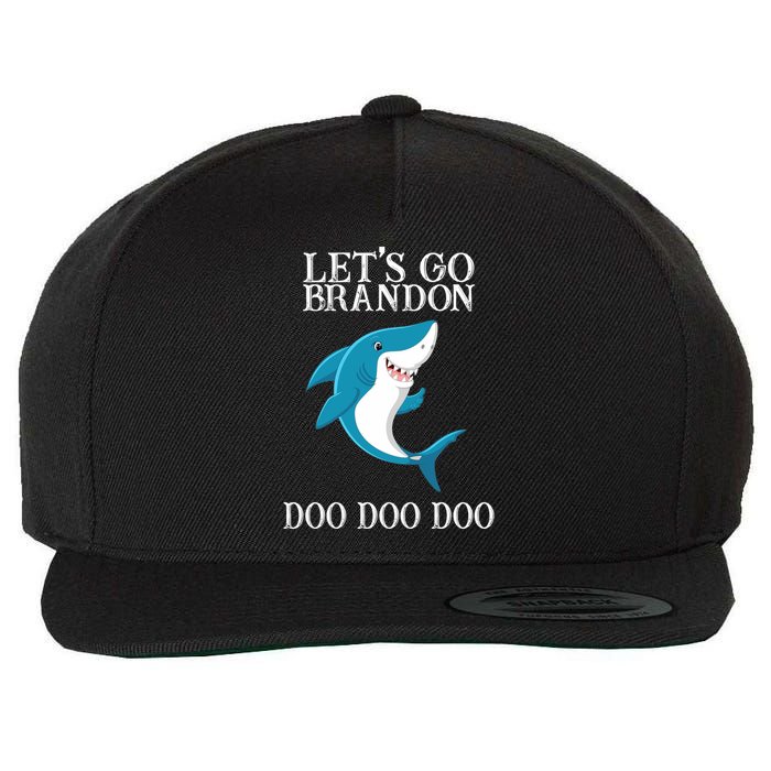 Let's Go Brandon Doo Doo Doo Wool Snapback Cap
