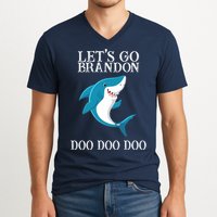 Let's Go Brandon Doo Doo Doo V-Neck T-Shirt
