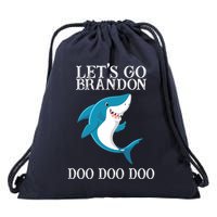 Let's Go Brandon Doo Doo Doo Drawstring Bag