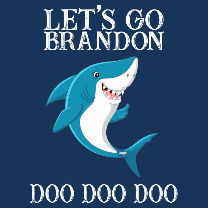 Let's Go Brandon Doo Doo Doo Drawstring Bag