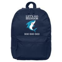 Let's Go Brandon Doo Doo Doo 16 in Basic Backpack