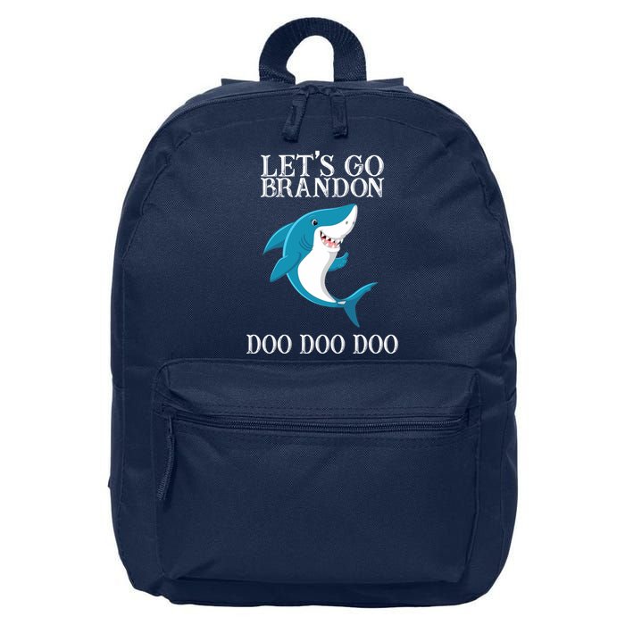 Let's Go Brandon Doo Doo Doo 16 in Basic Backpack