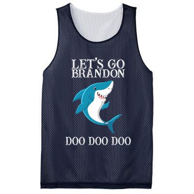 Let's Go Brandon Doo Doo Doo Mesh Reversible Basketball Jersey Tank