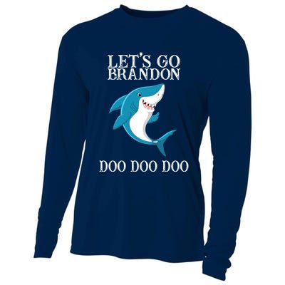 Let's Go Brandon Doo Doo Doo Cooling Performance Long Sleeve Crew