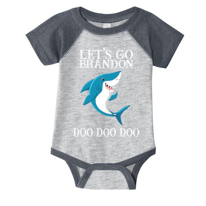 Let's Go Brandon Doo Doo Doo Infant Baby Jersey Bodysuit