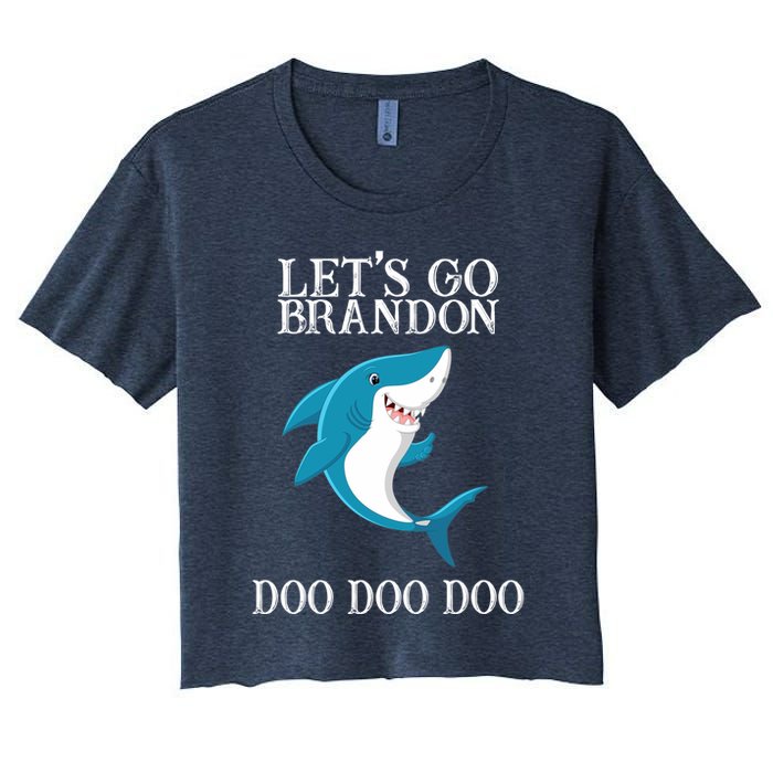 Let's Go Brandon Doo Doo Doo Crop Top