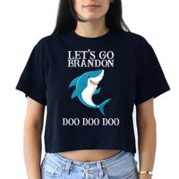 Let's Go Brandon Doo Doo Doo Crop Top