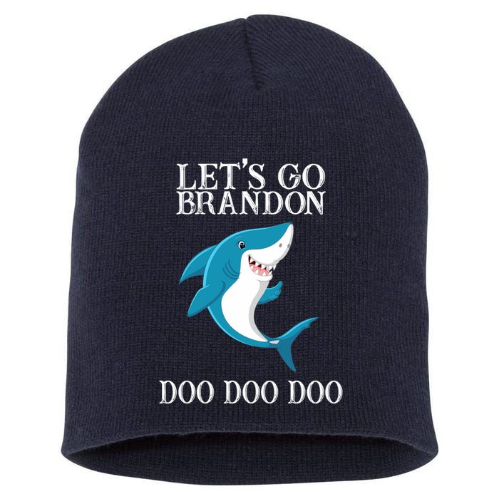 Let's Go Brandon Doo Doo Doo Short Acrylic Beanie