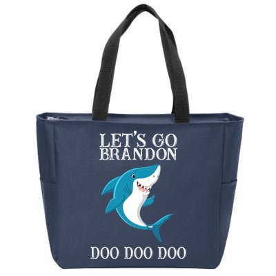 Let's Go Brandon Doo Doo Doo Zip Tote Bag