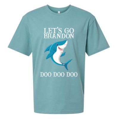 Let's Go Brandon Doo Doo Doo Sueded Cloud Jersey T-Shirt